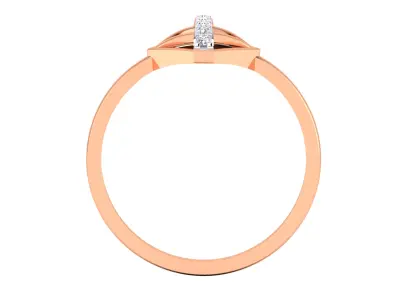 Women Ring Render 3dm STL MTL SLC JCD OBJ FBX Details 3D print model 52