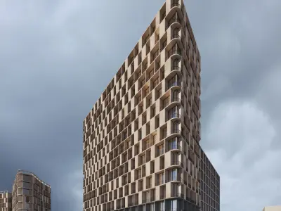 Apartments Building 3D model