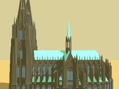 Ultimate Gothic Cathedral 3D model