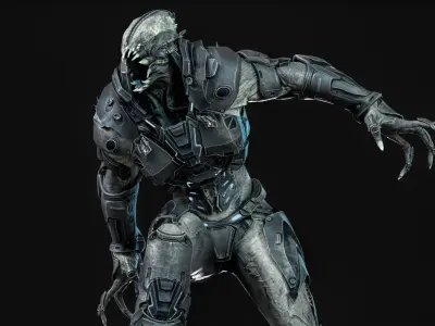 WestlandReaper5 Low-poly 3D model