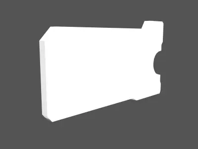 UHD High tech Graphical Interface v13 001 Low-poly 3D model