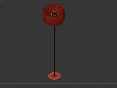 TOWNSHEND 4 Lampadaire lamp 3D model