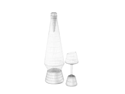 KACPER HAMILTON Bishop of Norwich Decanter set 3D model