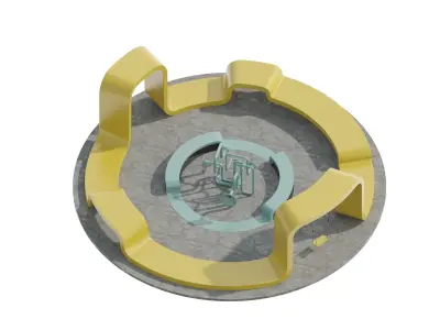 Public Square 1 3D model