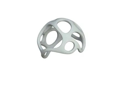 SciFi Cube Object No 21348 Low Poly Shape Texture