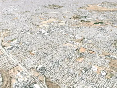  Cityscape Tuson Arizona USA 3D model