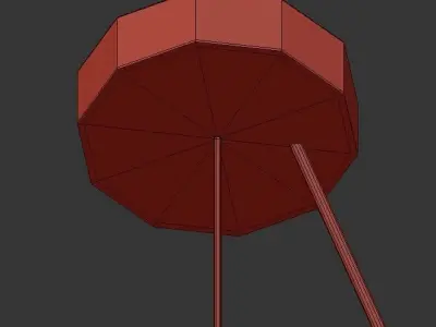 COPERNICUS modern chandelier with balls hanging from ceiling 3D model