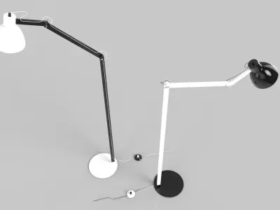 Lamps floor lamp 3D model
