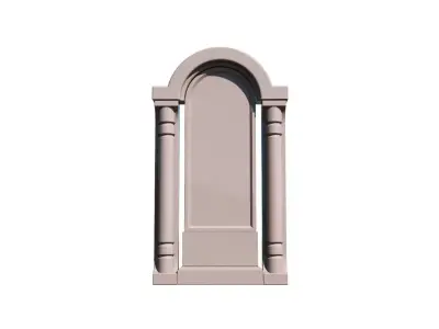 Tombstone Monument 3d model 3D model