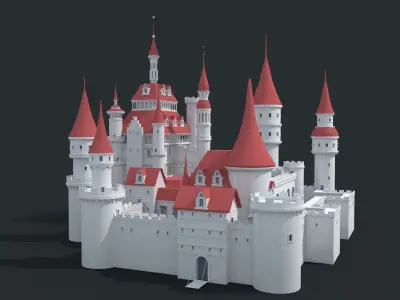 Castle 3D model