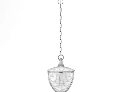 Ceiling Exterior Lamp 3D Model 3D model