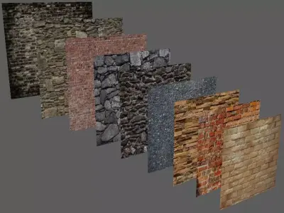 Walls Pack 3D Models 3D model