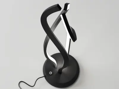 Modern LED desk lamp 3D model