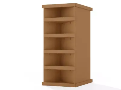 Point of Sale Cardboard Display Stand Texture