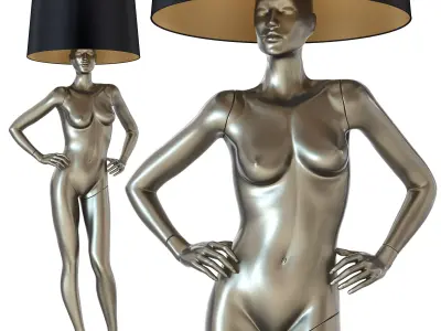 ASTRID MANNEQUIN Floor lamp 3D model
