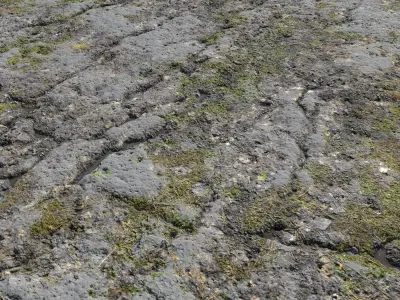 Old road PBR Texture