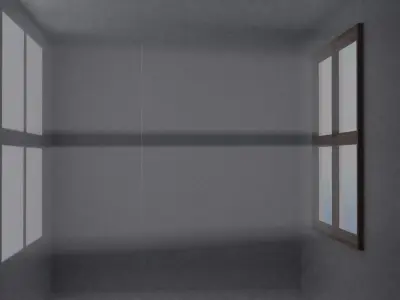 Simple Window Free low-poly 3D model