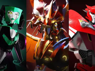 Transformers Prime 12 Models Collection 3D Model Pack