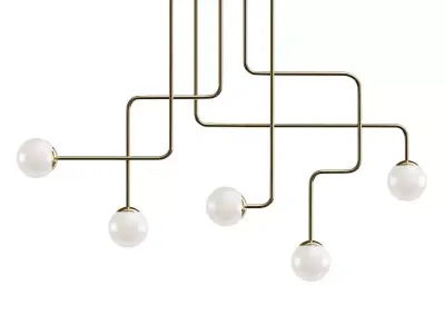 Untitled malasana chandelier 3D model