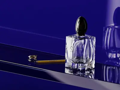 Acrylic Shelf Stand - Bookshelves 3D model