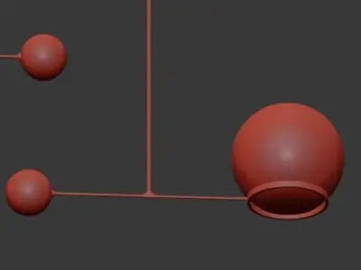 Og Contrapesso 8quot Globe Led Pendant Rejuvenation 3D model