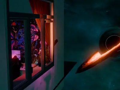 Preview room before starting a video or stream 3D model