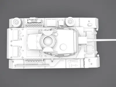 Panzer 3 Scale Model 3D print model