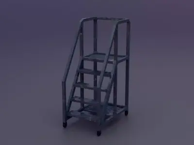 Industrial Warehouse Props - Storage Asset Pack Low-poly 3D model