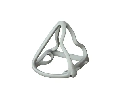 SciFi Cube Object No 61996 Low Poly Shape Low-poly 3D model