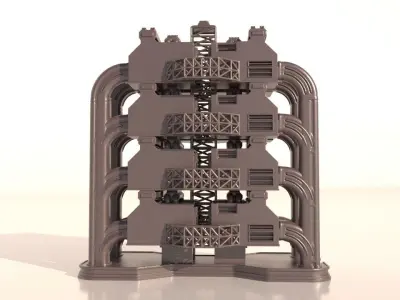 SCI-FI PROPS for 3Dprint 3D print model