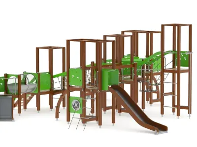 Lappset Motoric Track 02 3D model