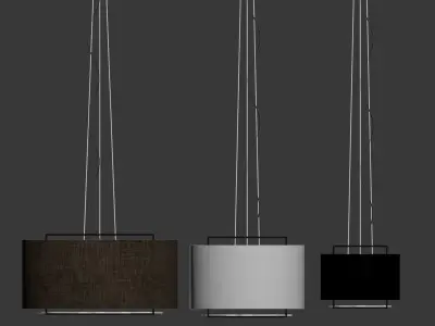 Lewit Hanging Pendant Metalarte 3D model