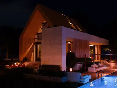 2026 Modern Modular House 11 for Blender Eevee and Cycles 3D model