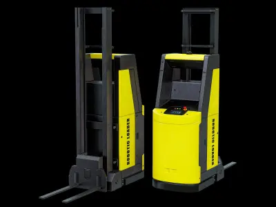  X7 AMR (Autonomous Mobile Robotics) Warehouse Logistics Package PBR 