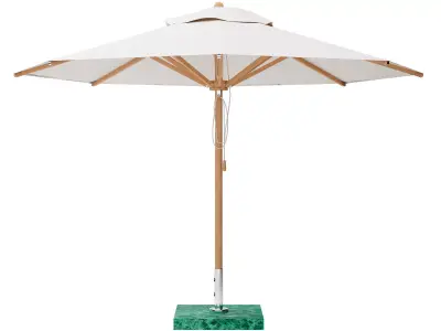 bambrella levante bambou parasol 3D model