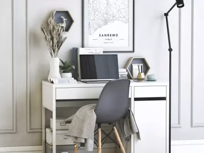 Office workplace 33 3D model