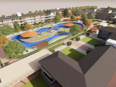 Old Age Home full details architectur college project 3D model