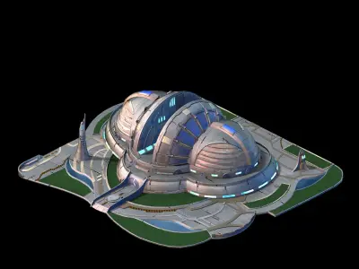 Crystal Palace - Flea Market 21 3D model