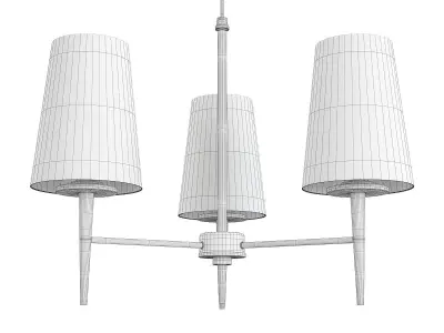 DRISCOLL LED CHANDELIER Low-poly 3D model