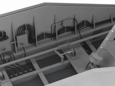  Weapon Launcher System with Cruise Missile Gray 