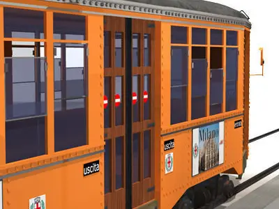 tramway 01 3D model