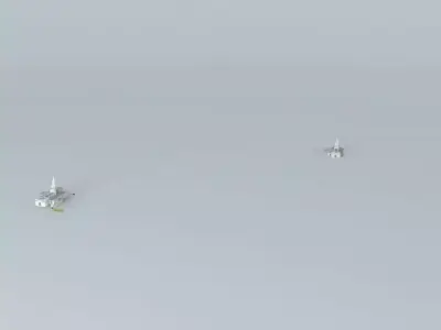 LDS., Temple Monterrey Mexico Templo Mormon, 110th. operating... Free 3D model