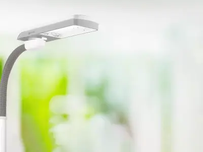 Pivoting Shade Floor Lamp 3D model