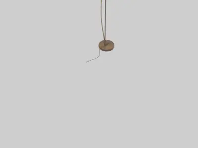 Floor lamp model Low-poly 3D model