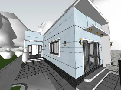 House v4 - Render Ready - Full 3D model 3D model