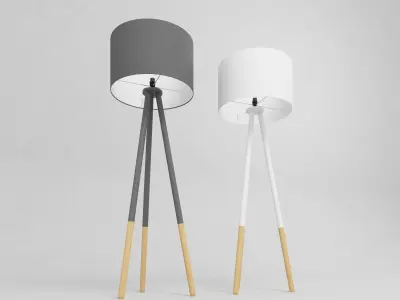 Highland Floor Lamp  3D model