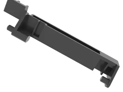 Latch for Microwave door Samsung GE711KR-LBWT 3D print model