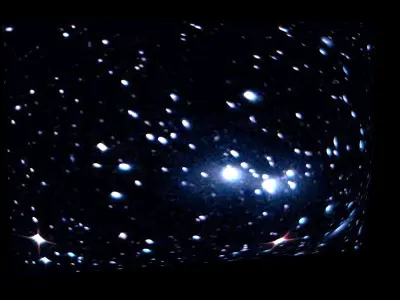 Horologium Supercluster 3D model