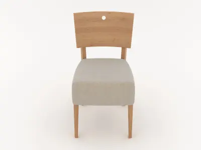 Dining Room Chair 005 3D model