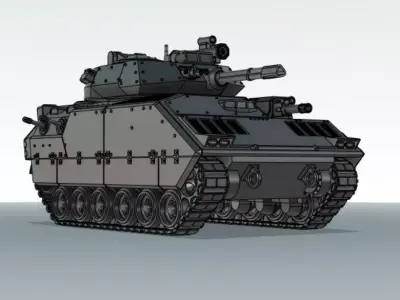 Bradley Pattern IFV 3D print model